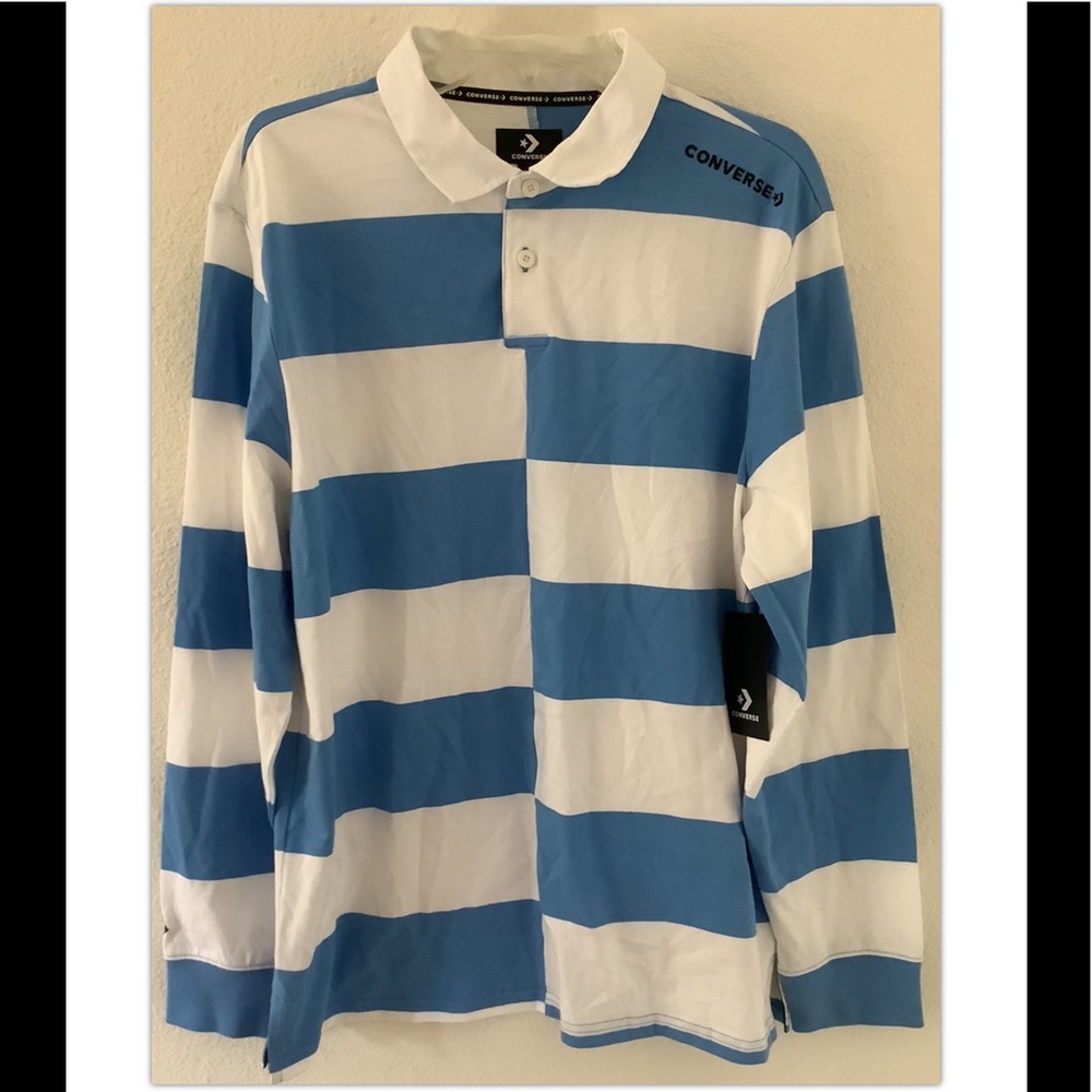 Rugby Converse All Star Tshirt men Sz M long sleeve